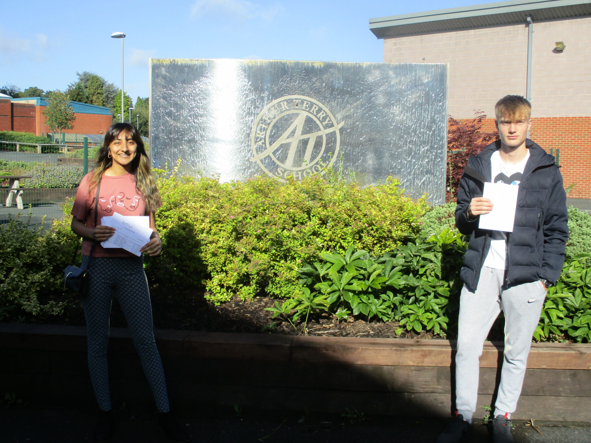 Arthur Terry School is “extremely proud” as students receive GCSE